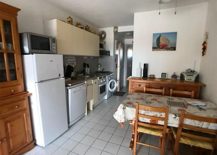Apartamento T2 - 4 Pers, à 150m, Wifi, Parking Privé, Terrasse, Plancha - Fr-1-81-258 Le Barcarès